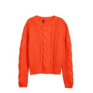 Red/Orange Knitsweater
